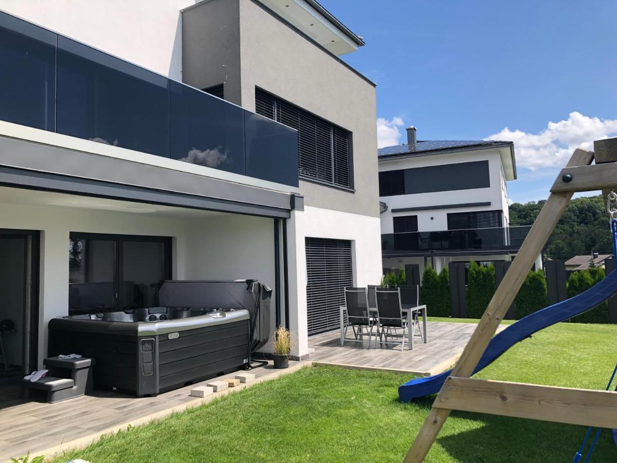 Moderne Ferienwohnung Mit Terrasse Und Garten Verwaltungsgemeinschaft Haldenwang Bagian luar foto